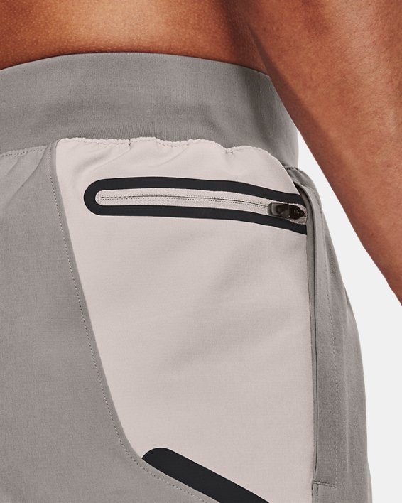 Men's UA Unstoppable Brushed Pants, Gray, pdpMainDesktop image number 3
